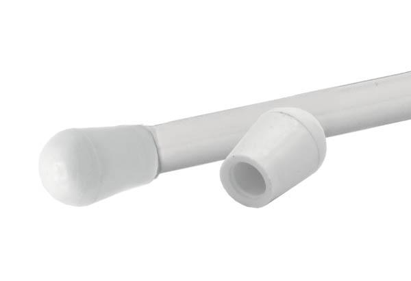 Bouchon pour porte-drapeau avec tube fendu de Ø 5 - 7 mm - 18 x 13 mm