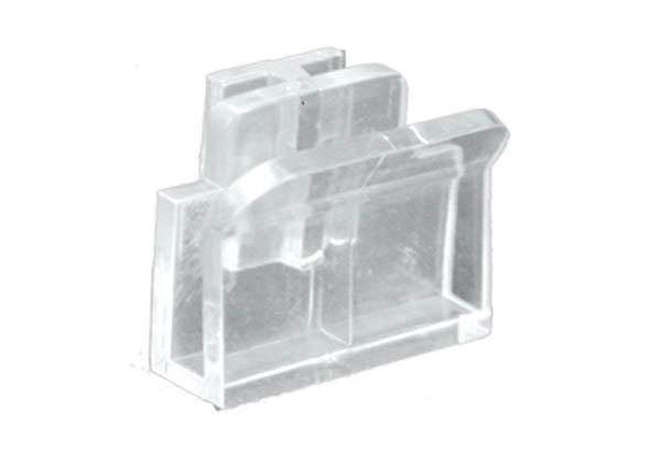 Clip droit pour porte-fronton serre-joint - Pour panneau de 3 mm