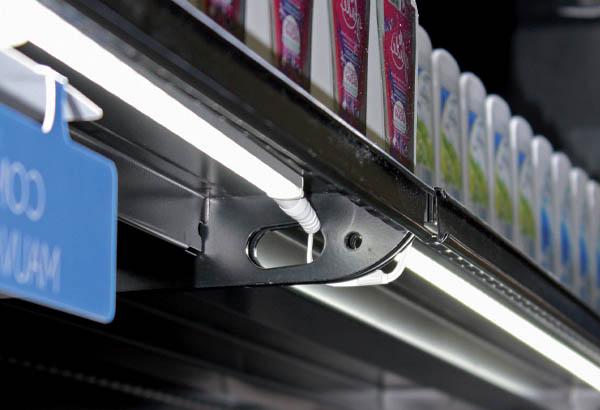 Réglette LED magnétique 2 connexions et raccordement en ligne - Longueur 1250 mm