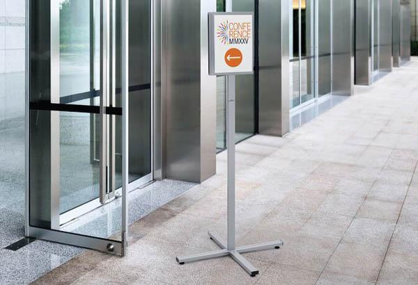 Pochette étanche sur pied - Format A4