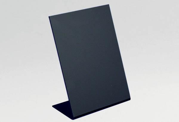 Porte-visuel incliné en ardoisine - Format A5 - Vertical