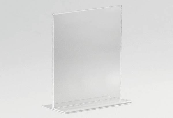 Porte-visuel 2 faces en PET transparent - Format A3 - Vertical