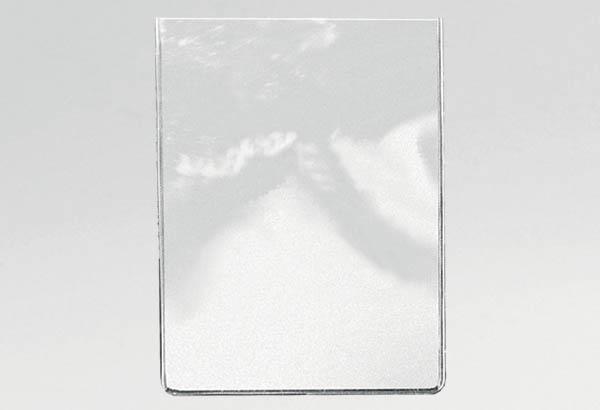 Pochette rectangle adhésif perm PVC soudée 3 côtés - Format A6 - Vertical
