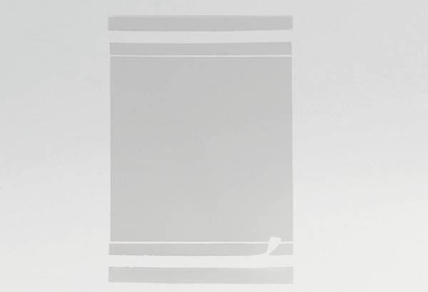 Pochette avec adhésif permanent PET transparent - Format A5 - Vertical