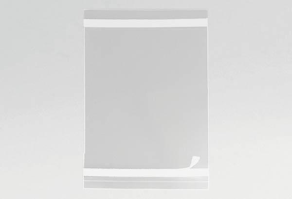 Pochette portefeuille avec adhésif perm PET transparent - Format A4 - Vertical