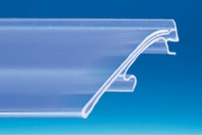 Profil PE tablette gorge en C transparent - 39 x 100 mm Profil PE tablette gorge en C transparent - 39 x 100 mm