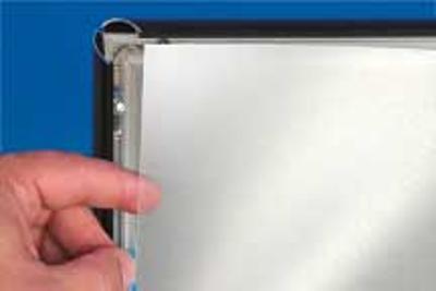 Protection PVC antireflet cadre alu - Format A1 Protection PVC antireflet cadre alu - Format A1