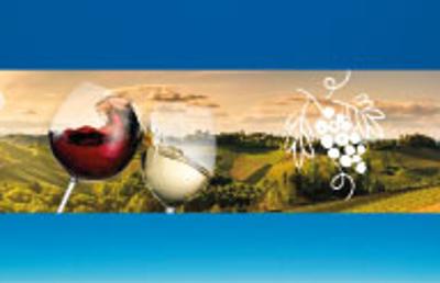 Fronton imprimé thème " Foire aux vins" - 1230 x 300 mm Fronton imprimé thème " Foire aux vins" - 1230 x 300 mm