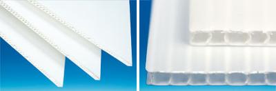 Plaque polypropylène blanc - 800 x 1200 - 600 g - 3,5 mm