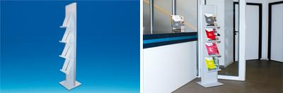 Totem porte brochures A4 Totem porte brochures A4