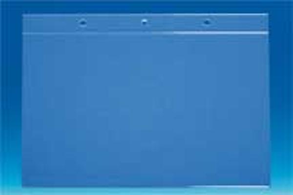 Pochette à suspendre 3 perforations acrylique - Format A3 - Horizontal