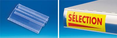 PE extrudé transparent pour tablette gorge en C - 46 x 65 mm PE extrudé transparent pour tablette gorge en C - 46 x 65 mm