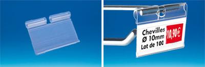 PE transparent pour broche avec retour avant - Encoche 7 mm - 37 x 50 mm PE transparent pour broche avec retour avant - Encoche 7 mm - 37 x 50 mm