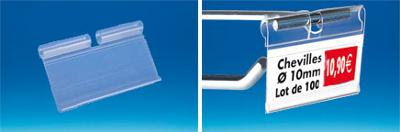 PE transparent pour broche avec retour avant - Encoche 7 mm - 37 x 70 mm PE transparent pour broche avec retour avant - Encoche 7 mm - 37 x 70 mm