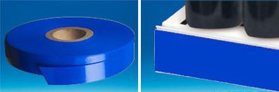 Bande de rive couleurs 34mm x 100m - Bleu Reflex