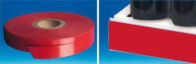 Bande de rive couleurs 34mm x 100m - Rouge feu