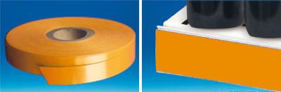 Rouleau PVC orange 34 mm x 100 m