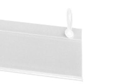Profil PE pour tablette fil -  transparent - 39 x 1130 mm