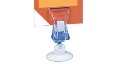 Pince ressort base adhésive - Ø 27 mm x 20 mm