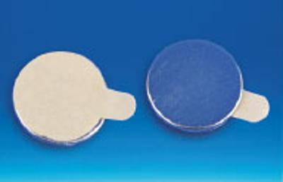 Pastille adhésive magnétique ep. 1 mm - Ø 15 mm