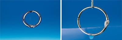 Anneau brisé Ø 2 mm en métal - Ø 20 mm