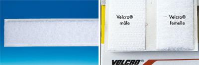 Ruban adh VELCRO® 20 mm x 25 m blanc - Ruban boucle Ruban adh VELCRO® 20 mm x 25 m blanc - Ruban boucle