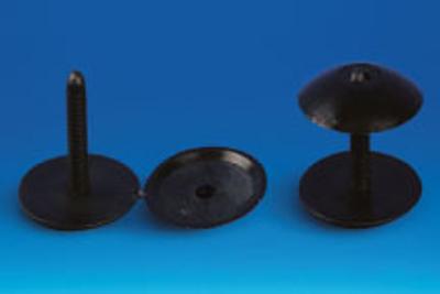 Clip permanent Ø 28 mm noir - Serrage 5 à 39 mm Clip permanent Ø 28 mm noir - Serrage 5 à 39 mm