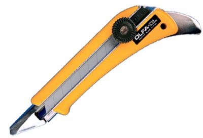 Cutter OLFA® PRO avec lame de 18 mm - Spécial moquette