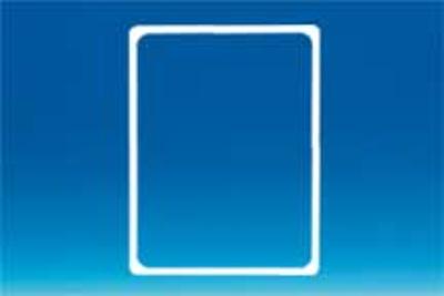 Cadre en PVC - Format affichette A3 - Blanc