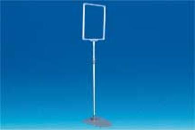 Kit cadre A4 télescopique de 370 à 650 mm socle PVC - Transparent Kit cadre A4 télescopique de 370 à 650 mm socle PVC - Transparent