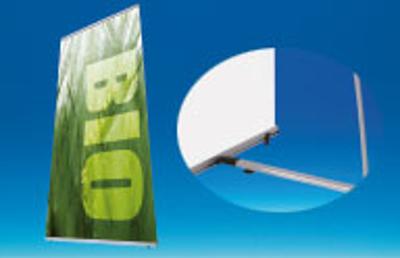 Porte affiche sur pied aluminium - 800 x 2000 mm