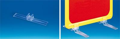 Socle droit transparent pour cadre A5 et A4 - Petit support