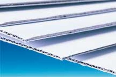 Carton microcannelure blanc 2 faces - 800 x 1200 mm - 520g - 1500μ