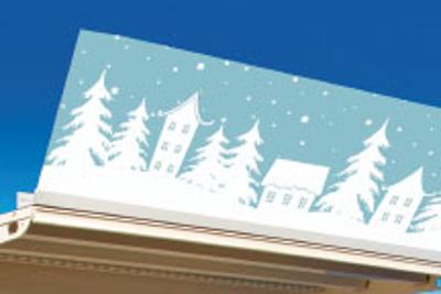 FRONTON IMPRIME NOEL 300 X 1230 MM FRONTON IMPRIME NOEL 300 X 1230 MM