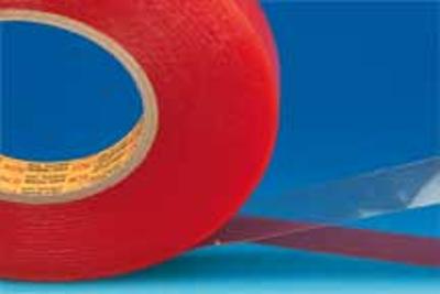 Double face CARTACK® 350R polyester transparent - 25 mm x 50 m