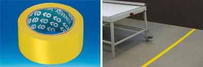 Marquage Ultramarque® adhésivé 1 face de 50 mm x 33 m - Jaune