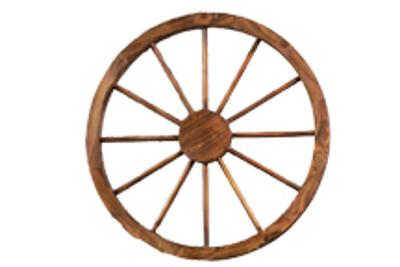 Roue en bois de sapin Ø 70 cm