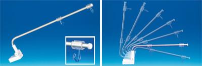 Potence MULTIMAG+ magnétique articulée - 420 mm - 2 crochets ouverts