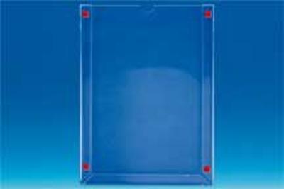 Pochette adhésif permanent PET transparent avec onglet - Format A5 - Vertical