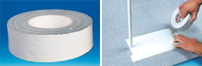 Adhésif sol Ultramarque® 50mm x 50m - Blanc Adhésif sol Ultramarque® 50mm x 50m - Blanc