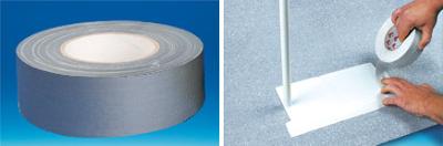Adhésif sol Ultramarque® 50mm x 50m - Argent Adhésif sol Ultramarque® 50mm x 50m - Argent