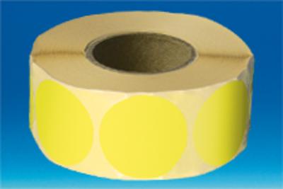 Pastilles adhésives Ø 20mm-Jaune Pastilles adhésives Ø 20mm-Jaune