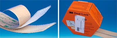 DUAL LOCK TRANSP 25MMX10M DUAL LOCK TRANSP 25MMX10M