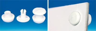 RIVET PVC BLANC PERMANENT DIAMETRE 12MM RIVET PVC BLANC PERMANENT DIAMETRE 12MM