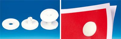 RIVET PVC PERMANENT DIAM 12MM RIVET PVC PERMANENT DIAM 12MM