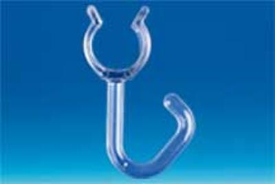Crochet ouvert transparent - Ø 12mm Crochet ouvert transparent - Ø 12mm