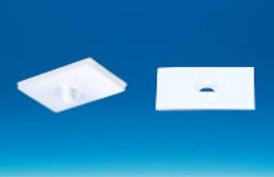 Crochet PVC rectangle adh. permanent Crochet PVC rectangle adh. permanent