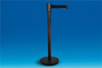 Kit poteau, socle avec sangle - Eco - Kit noir Kit poteau, socle avec sangle - Eco - Kit noir