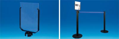Porte-Affiche A4 V Poteau Sangle Porte-Affiche A4 V Poteau Sangle