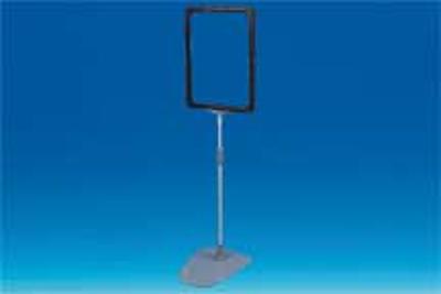 Kit cadre base métal tige 32 à 62cm - Cadre A4 - Noir Kit cadre base métal tige 32 à 62cm - Cadre A4 - Noir